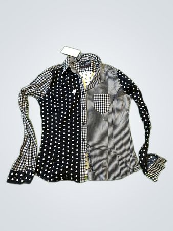 Gazoil Collection Patchwork Shirt
