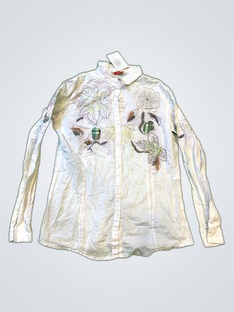 Long Sleeve Floral Blouse