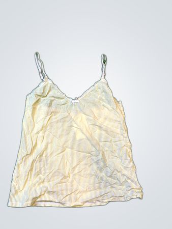 Monoprix Lace Trim Striped Camisole