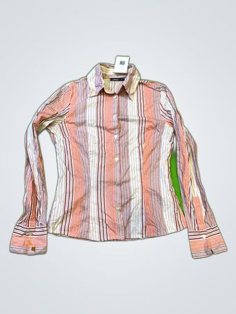 MEXX Striped Button-Up Shirt