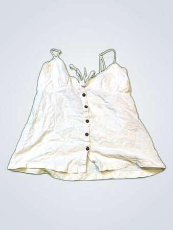 Blanc de Nil White Camisole Top