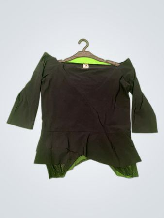 Black Off-The-Shoulder Top