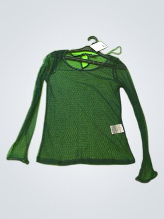 Sheer Green Top