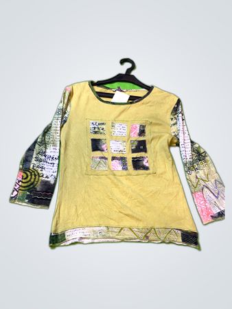 Patrice Real Printed Long Sleeve Top