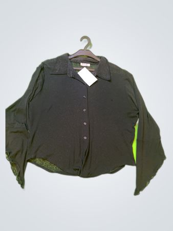 Xanaka Black Lace Blouse