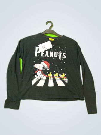Peanuts Printed Long-Sleeve T-Shirt