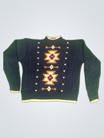 Abercrombie & Fitch Navy Turtleneck Sweater