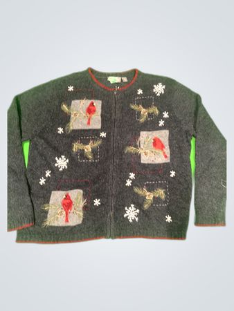 Craft & Barrowe Petite Embroidered Cardigan