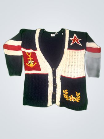 Jason Welle Nautical Knit Cardigan