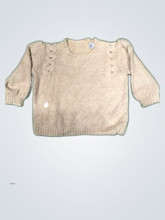 Unbranded Beige Knitted Sweater