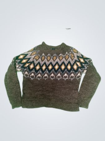 KOAJ Geometric Knit Sweater