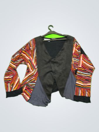Multiples Striped Cardigan Jacket