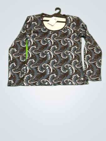 Street One Printed Long Sleeve Blouse