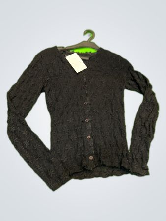 Black Knit Cardigan