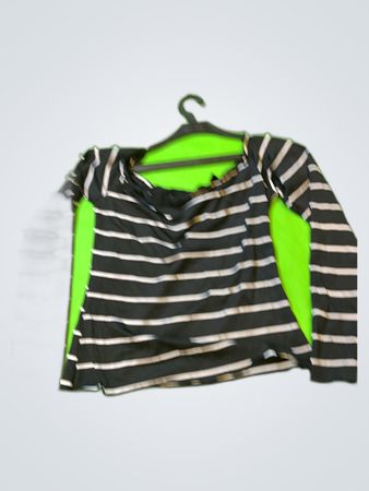 Striped Long-Sleeve Top