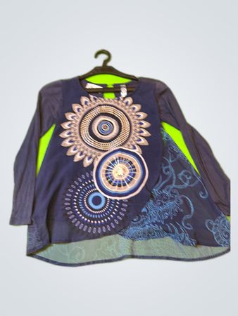MEXX Printed Long Sleeve Blouse
