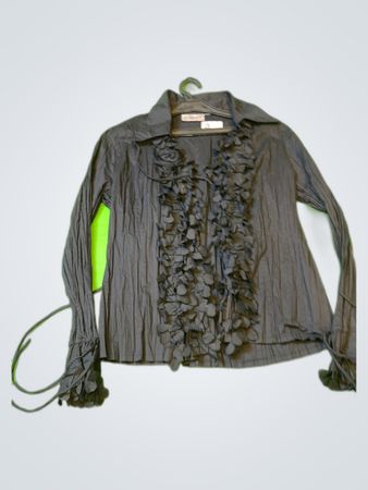 Farinaz Taghavi Black Blouse