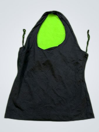 Black Halter Neck Top