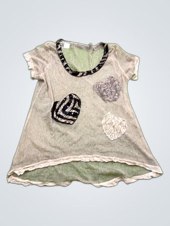 Guess Sheer Embellished Blouse