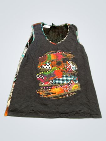 Pause Café Graphic Tank Top