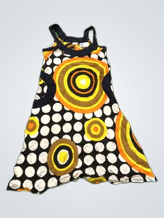 Unbranded Printed Cotton Mini Dress