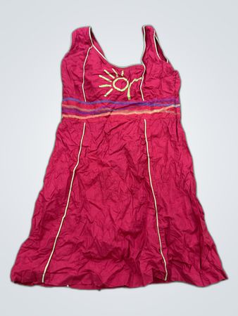 Red Sleeveless Dress