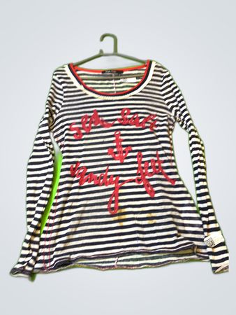 Marc Aurel Striped Knit Sweater