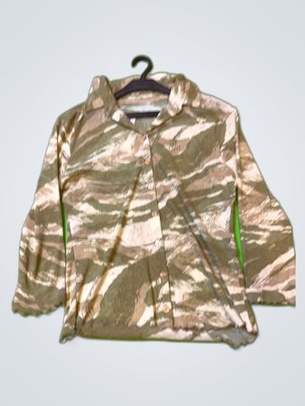 Unbranded Camo Print Button-Up Shirt