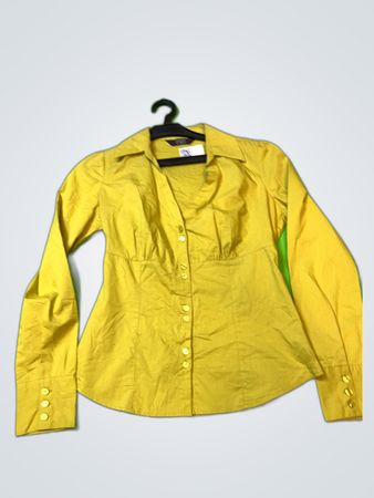 F&F Yellow Long Sleeve Blouse