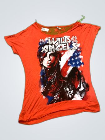 Rift Store Wild Angels Printed T-Shirt