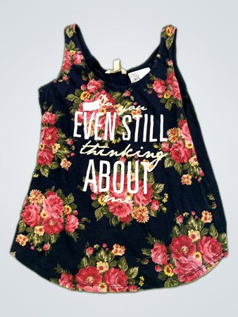 Springfield Graphic Floral Tank Top