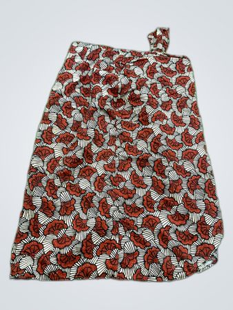 Naf Naf Printed Wrap Mini Skirt