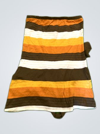 Bershka Striped Mini Skirt