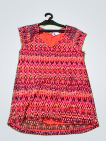 Comma Zigzag Print Mini Dress