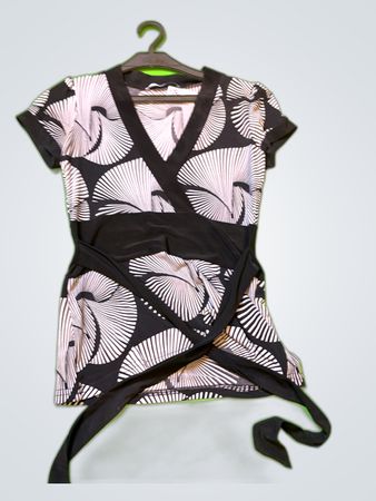 Xanaka Printed Wrap Dress