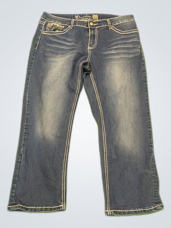 N'Dulge Bootcut Embellished Jeans