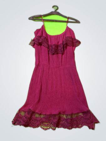 Pink Lace Dress