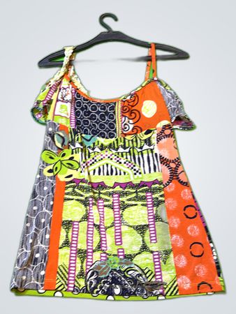 Unbranded Colorful Printed Mini Dress