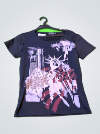 N&B Printed Graphic T-Shirt