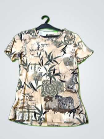 Promod Printed Short Sleeve T-Shirt