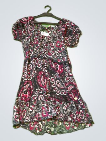 Paisley Pattern Dress