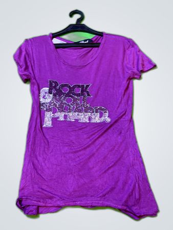 Phard Purple Printed T-Shirt
