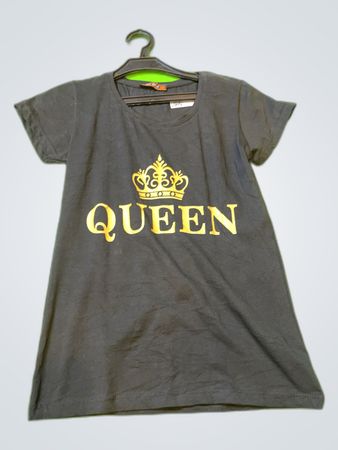 Silver Rain Queen T-Shirt Dress