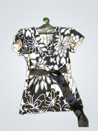 Jessica Printed Wrap Blouse