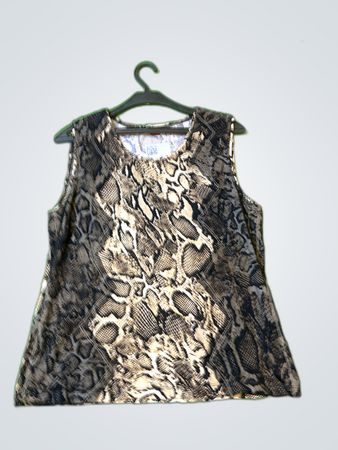 Taifun Collection Snake Print Tank Top