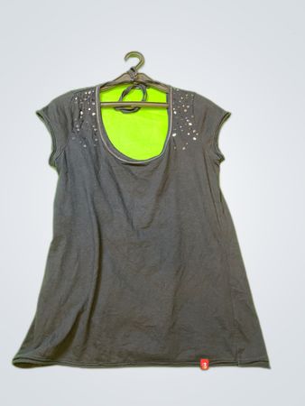 Diesel Black Rhinestone Tank Top