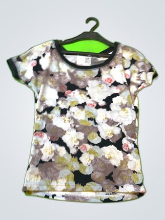 Dune Floral Print Short Sleeve T-Shirt