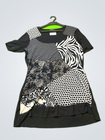 Gerry Weber Black and White Patchwork Dress