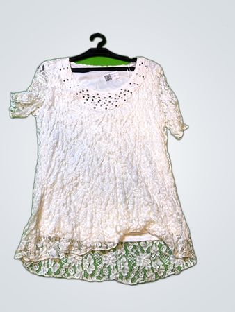 Candace White Lace Blouse