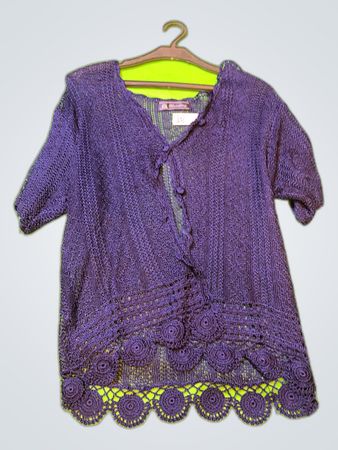 Huasheng Crochet Cardigan